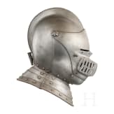 A close helmet, historicism in the style around 1600