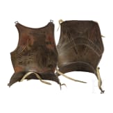 Four Gothic harness parts, in the style around 1480/90