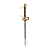 A small sword with pierced blade, France, ca. 1760