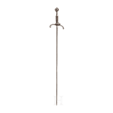 A stabbing sword (estoc), Historism in the style around 1500