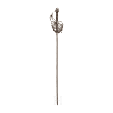 A rapier, historicism in the style around 1620