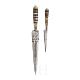 Two dagger knives, Liguria, 18th/19th century
