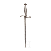 A dagger in style around 1600, Historicism with original blade