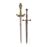Two daggers, historicism, late-19th century