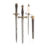 Three daggers, 19th century