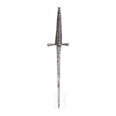 A German military plug bayonet/plug dagger, 18th century