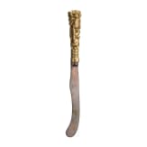 A Flemish eating knife with figurative handle, circa 1700