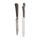 Two eating knives, Netherlands, 18th century