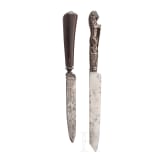 Two eating knives, Netherlands, 18th century