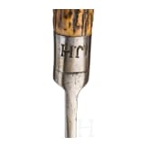 A German butcher's axe, 17th/18th century