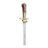 A South German hunting sword with older blade, 17th/early-19th century