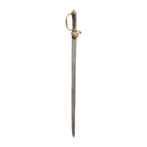 A German hunting hanger, circa 1730