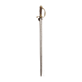A German hunting hanger, circa 1730