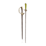 Two German hunting hangers, 18th century