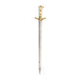 A German hunting hanger, circa 1800
