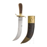 A hunting knife, Berlin, 19th century