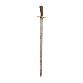 A Swiss hanting hanger with bayonet mounting, 1st half of the 19th century