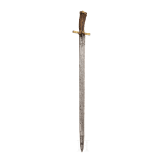 A Swiss hanting hanger with bayonet mounting, 1st half of the 19th century