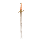A hunting plug bayonet, Amsterdam, 18th century