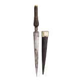 An Italian hunting plug bayonet, 18th century
