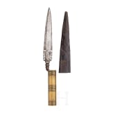 An Italian hunting plug bayonet, 18th century