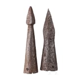 Two German spearheads, 15th century