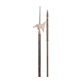 A halbert, replica in the style of the 17th century