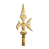 A gilded halberd peak, Italy, 18th/19th century