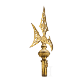A gilded halberd peak, Italy, 18th/19th century