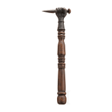 A fist-shaped hammer, Historicism in the style of the 15th century