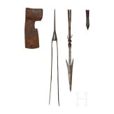 A small collection of weapons and tools, 15th-19th century