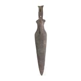 Kurzschwert mit Griffangel und Nietstiften, Späte Bronzezeit, 12. - 10. Jhdt.. v. Chr.