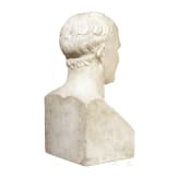 An imposing French bust of Napoléon Bonaparte, early 19th century