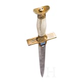 A dagger for officers of the army, with an ivory grip, 1920s/30s