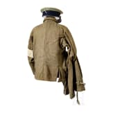 A uniform and equipment ensemble for a naval warrant officer, naval shore patrol, World War II