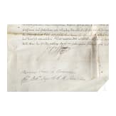 Emperor Joseph II - certificate of appointment as court pharmacist, dated 1782