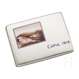 Silver cigarette case "Capul 1916"