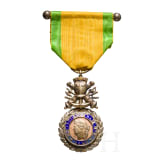 Military medal, France, late 19th century