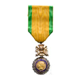 Military medal, France, late 19th century
