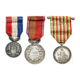 Military medal, France/Italy, late 19th century