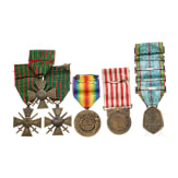 Six French awards, 1st half of the 20th century