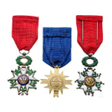 Three awards, France, 20th century