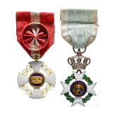 Order of the Redeemer, Silver Knight's Cross, 2nd model, Officer's Cross Crown of Italy