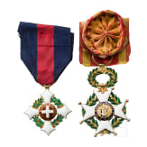 Two Military Merit Crosses, Spain/ Italy, 1st half 20th century