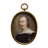 Medallion with portrait of a knight of St John , European, 17th century