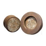 A pair of embossing tools for a Baltic Grand Cross