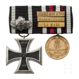 Two medal bars of veterans 1870/71