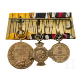 Two medal bars of veterans 1870/71