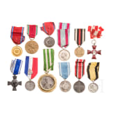 Twelve medals, German, 19th and 20th centuries