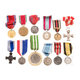 Twelve medals, German, 19th and 20th centuries